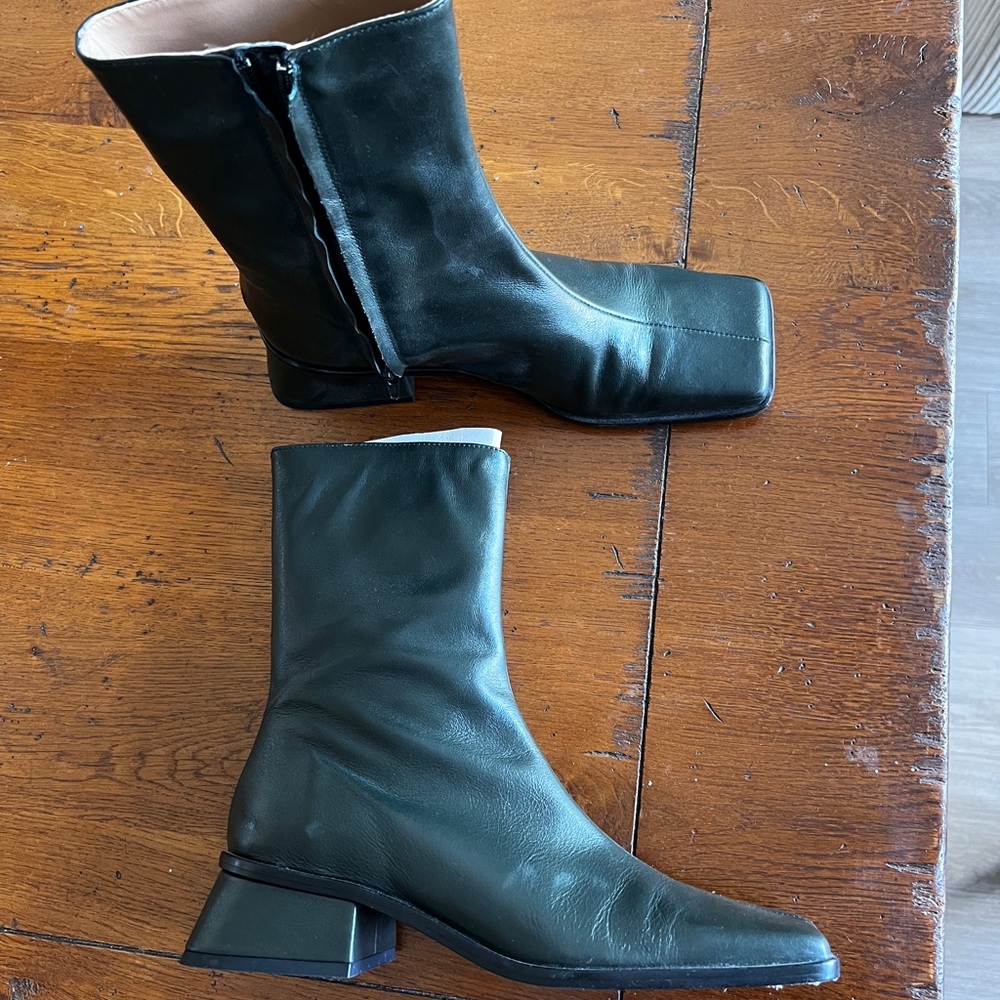 Paloma Wool Black Heeled Boots